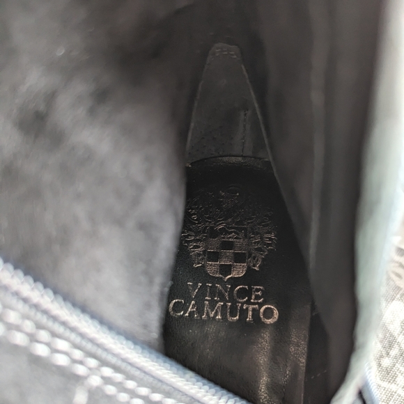 Vince Camuto Bestan Grey Suede Over The Knee Riding Boots - Picture 4 of 13